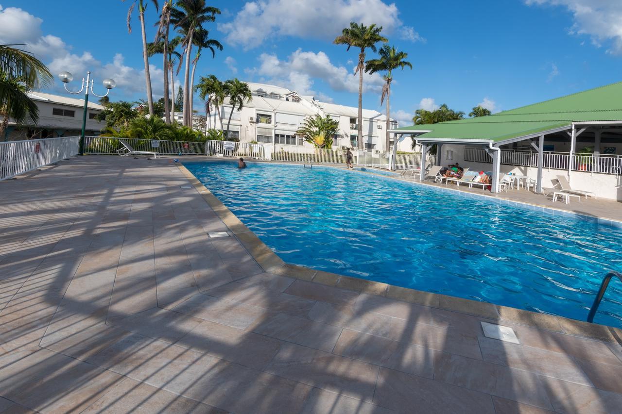 Superbe Studio En Duplex, Vue Sur Mer Et Piscine Le Gosier (Grande-Terre) Exterior foto